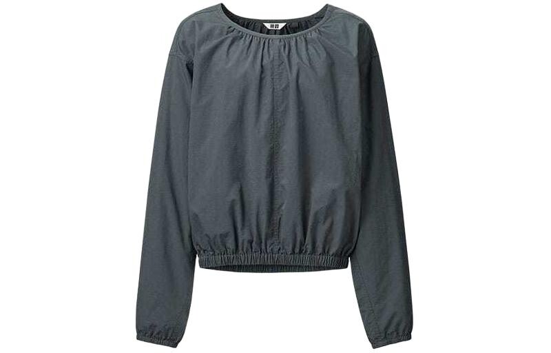 

Женская рубашка U Collection Uniqlo, асфальтово-серый