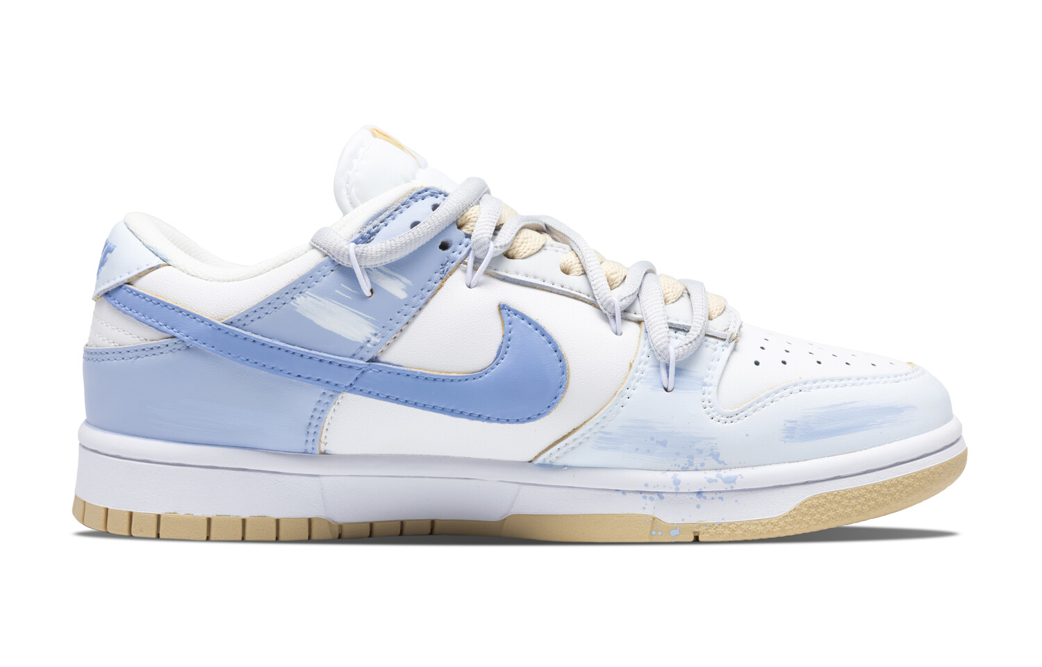 

Кроссовки Nike Dunk Skateboard Shoes Men Low-Top Blue With White Lettering, Синий, Кроссовки Nike Dunk Skateboard Shoes Men Low-Top Blue With White Lettering