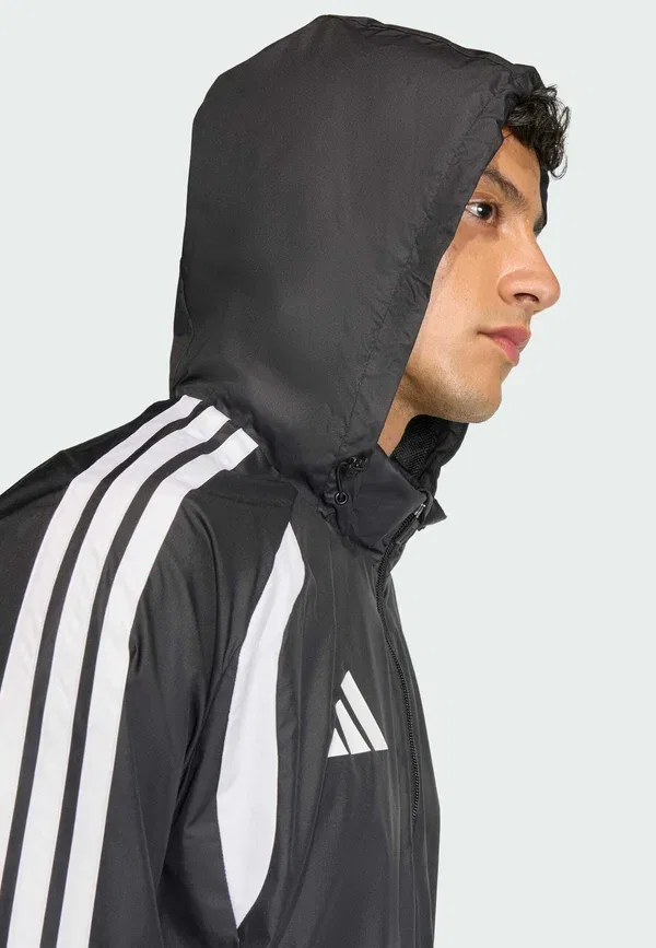 Куртка ветровка Adidas Performance Tiro26 league, черно-белый — фото 3