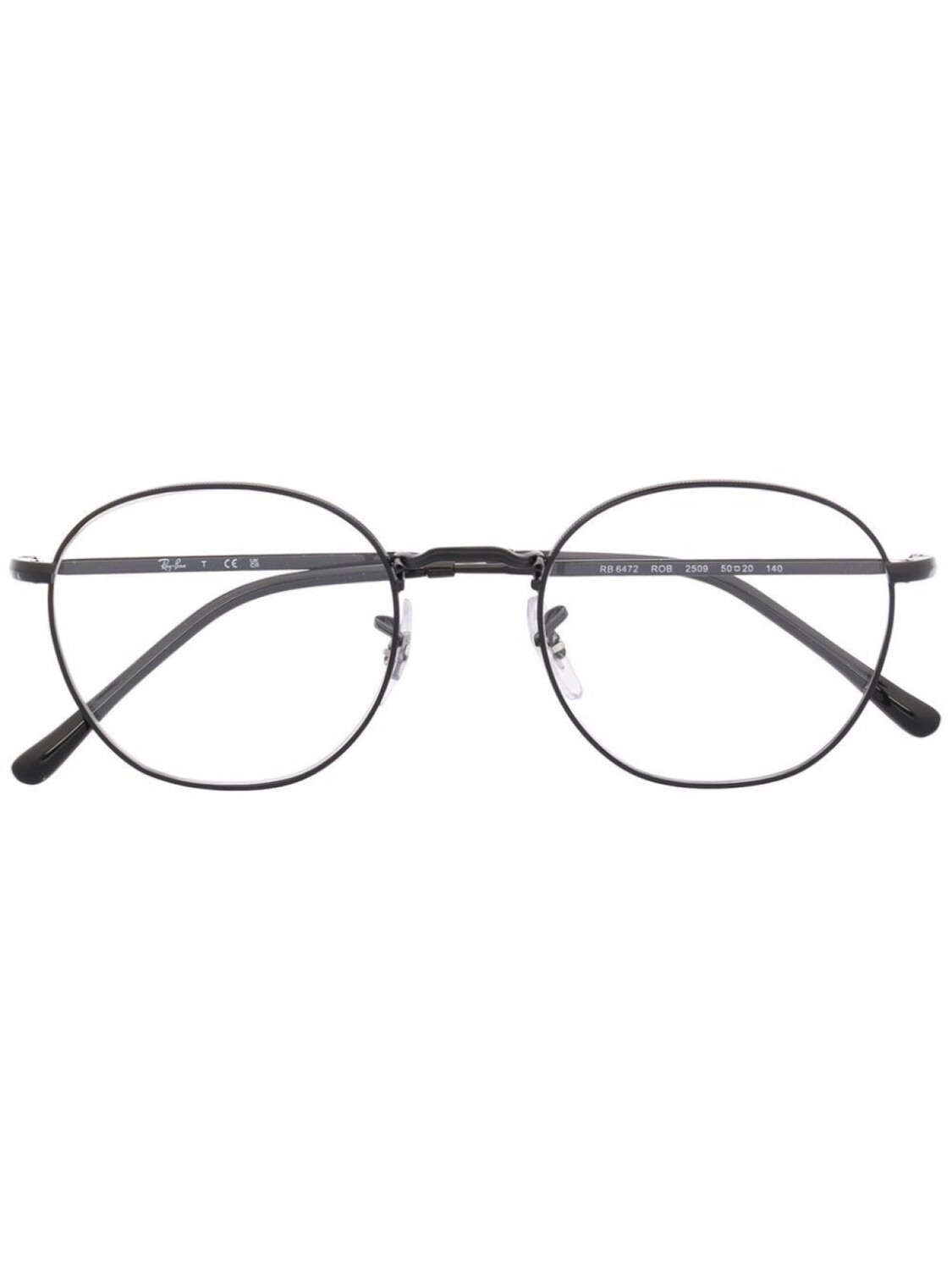 

Ray-Ban очки в овальной оправе, черный