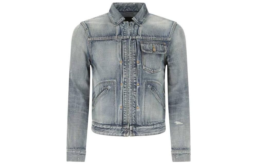 

Куртка мужская синяя Saint Laurent, синий