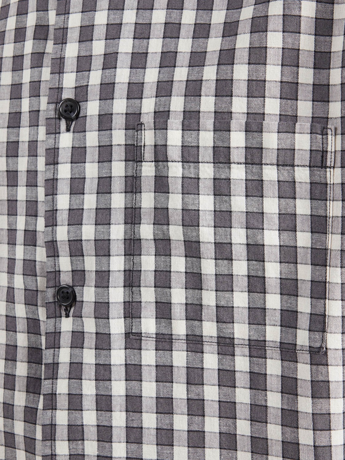GAP Рубашка на пуговицах Comfort Fit в черном цвете — фото 2