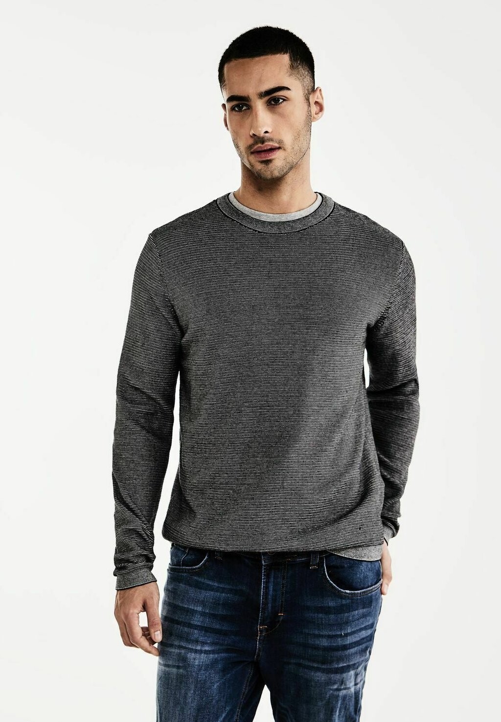

Вязаный свитер FEINER Street One MEN, цвет grau