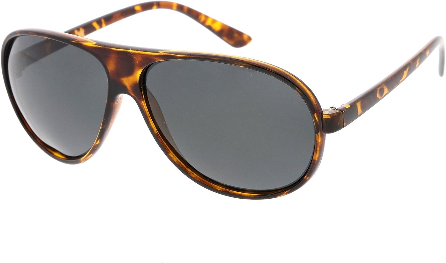 

Солнцезащитные очки zeroUV в стиле ретро 70-х годов, авиаторы, для мужчин и женщин, винтажные очки с защитой от синего излучения UV400, диаметр 61 мм, P03 | Shiny Tortoise / Smoke Polarized