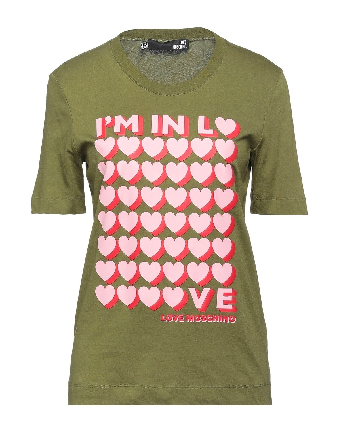 

Футболка Moschino, зеленый