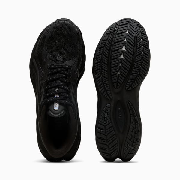 Женские широкие кроссовки для бега по шоссе Velocity Nitro 4 Puma, черный — фото 4