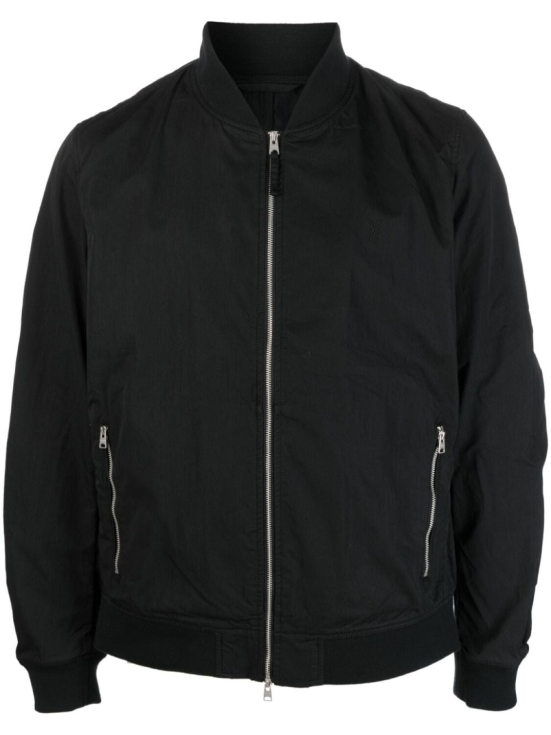 

AllSaints бомбер на молнии, черный