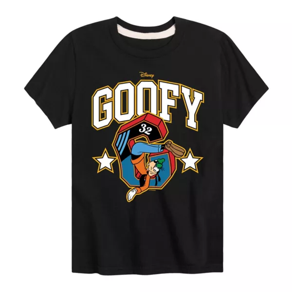 

Футболка с принтом "Микки Маус и друзья" Goofy для мальчиков 8-20 Disney, черный