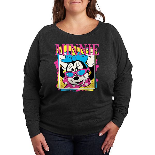 

Футболка Minnie Mouse с длинным рукавом из французского велюра Plus size Disney, Heather Charcoal, Черный, Футболка Minnie Mouse с длинным рукавом из французского велюра Plus size Disney, Heather Charcoal