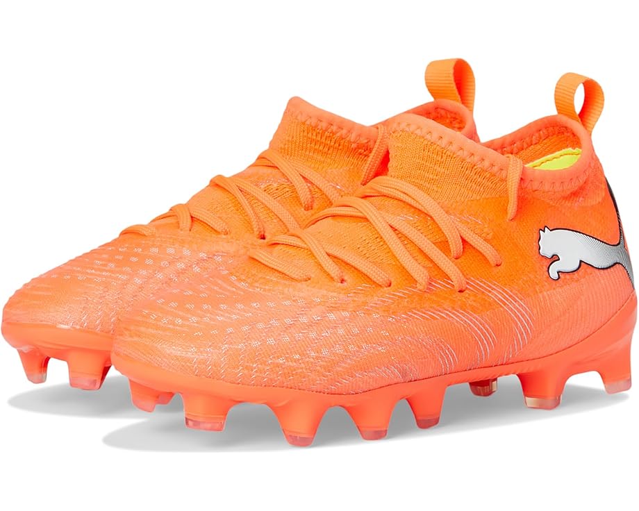 

Детские бутсы Puma Future 9 Match Firm/Artificial Ground для игры на твердом/искусственном покрытии (маленькие дети/дети постарше) PUMA Kids, Glowing Red/White/Black/Silver