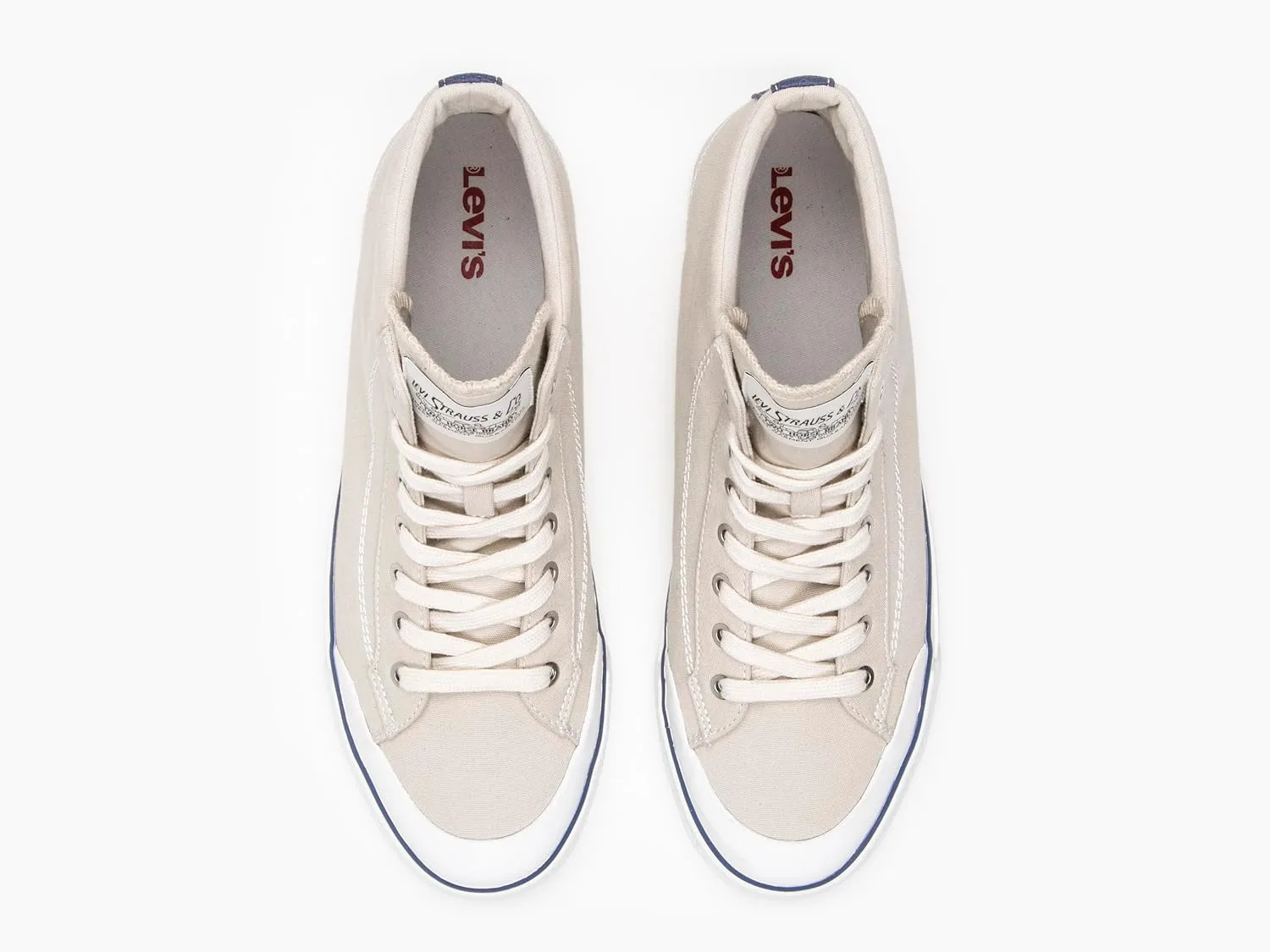 Кроссовки Levi's Herren LS2 Mid Street, белый — фото 4