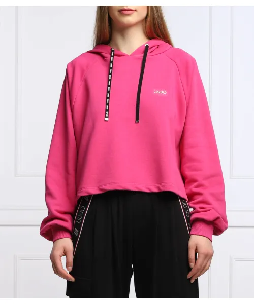 

Толстовка Cropped fit Liu Jo Sport, розовый