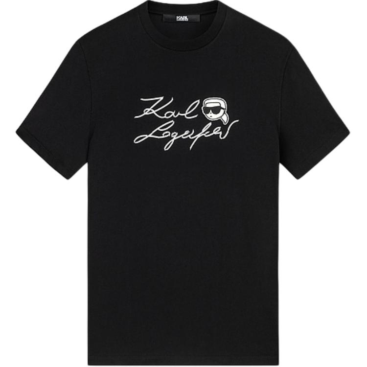 

Karl Lagerfeld / Karl Lagerfeld Jeans Мужская черная футболка KARL LAGERFELD, Черный, Karl Lagerfeld / Karl Lagerfeld Jeans Мужская черная футболка KARL LAGERFELD