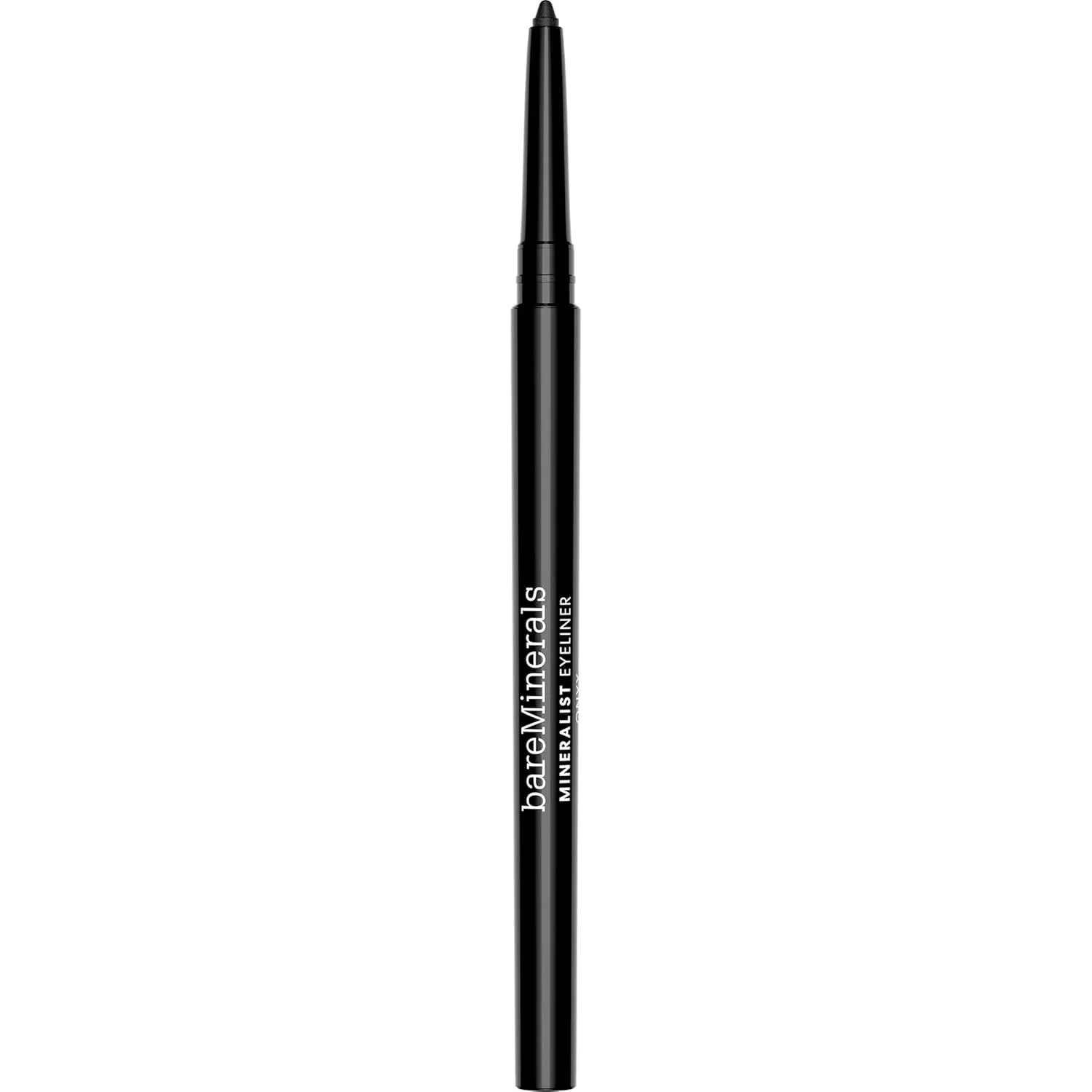 bareMinerals Mineralist Lasting Eyeliner, водостойкая подводка для глаз на минеральной основе, стойкий цвет, не размазывается, не оставляет следов, выдвижной механизм, подходит для веганов. 0,28 г (1 шт.), Onyx