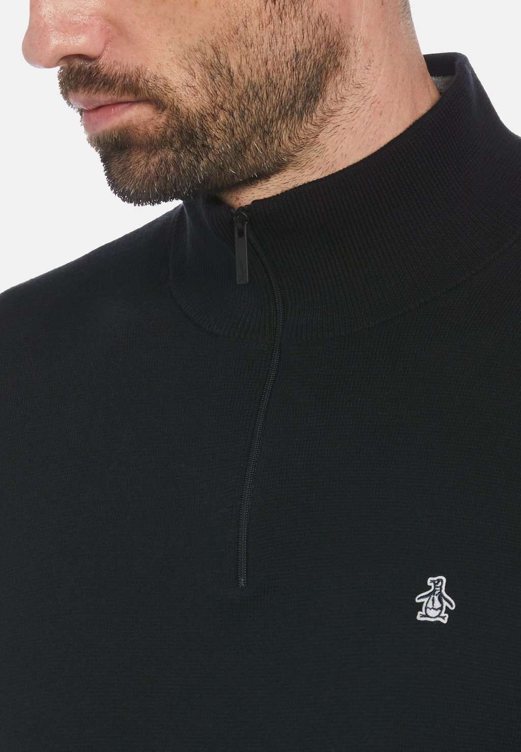 

Топ с длинными рукавами ZIP TIPPED Original Penguin, черный