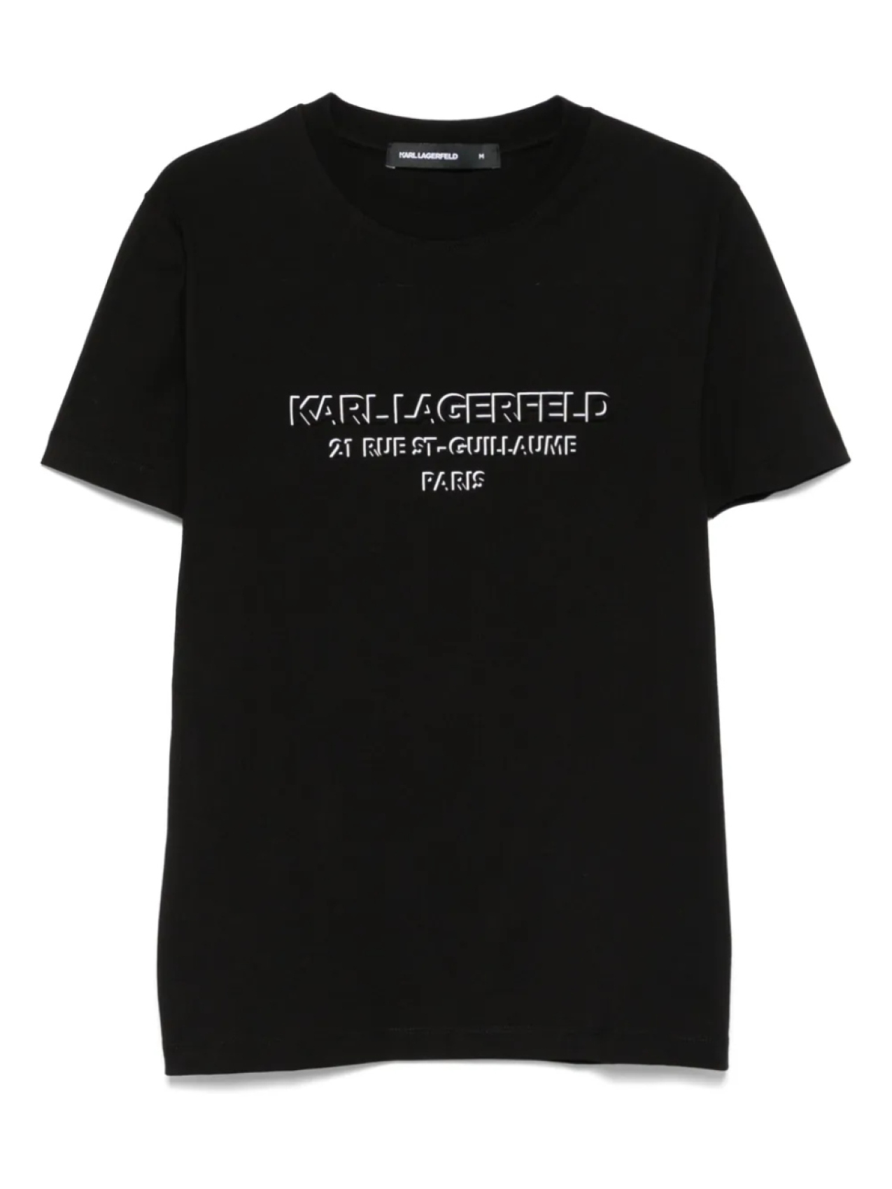 

Футболка с логотипом Karl Lagerfeld, черный