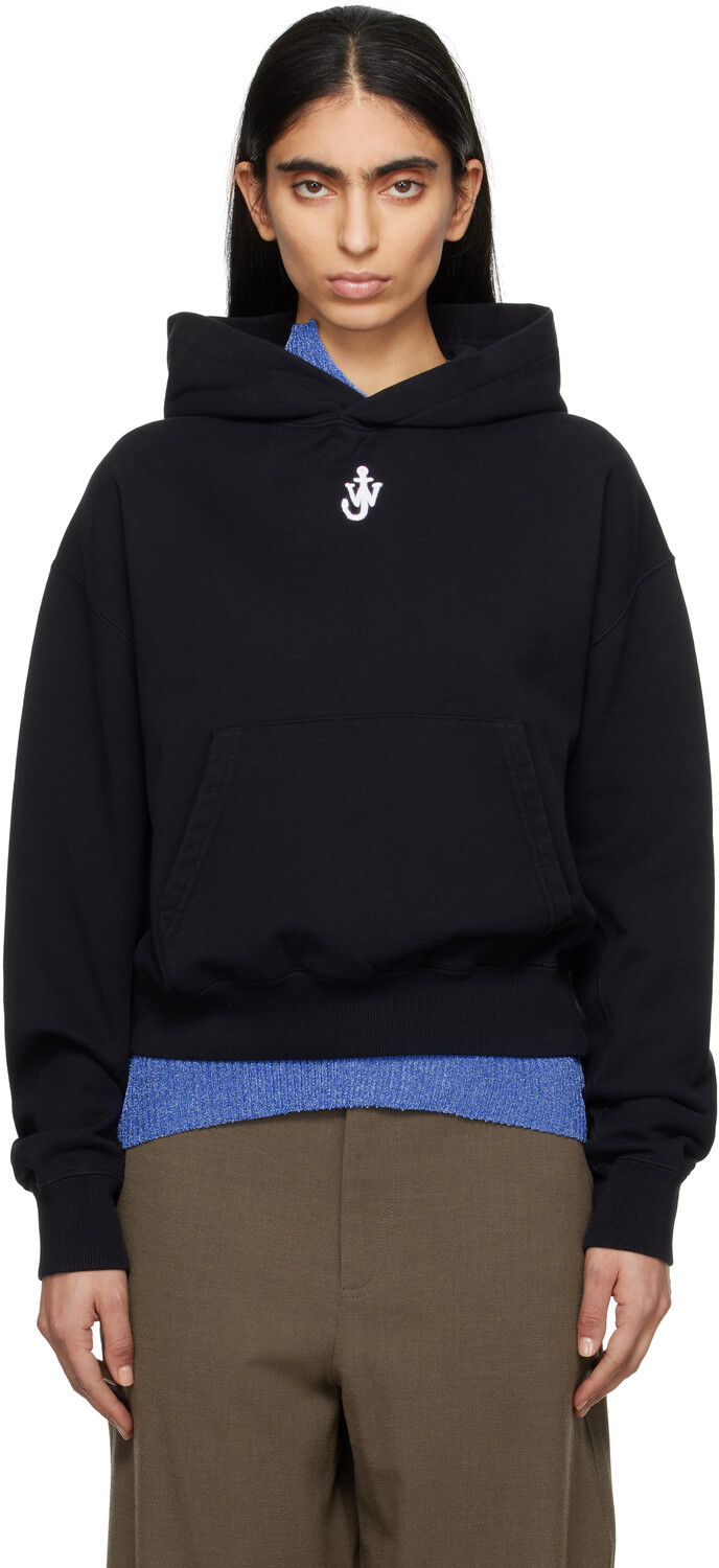 

Укороченная толстовка с капюшоном и логотипом Anchor JW Anderson