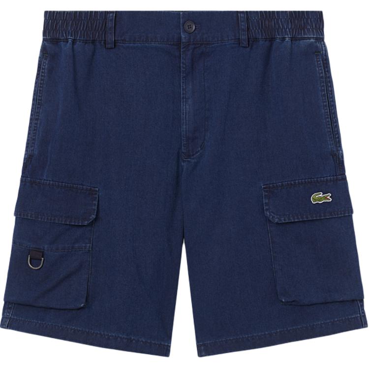 Грузовые шорты мужские LACOSTE, 2Gf/Dark Denim
