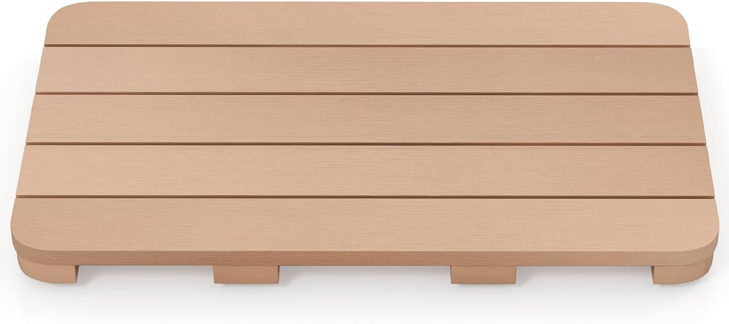 

Коврик для ванной COSTWAY Badematte 55x34cm, коричневый