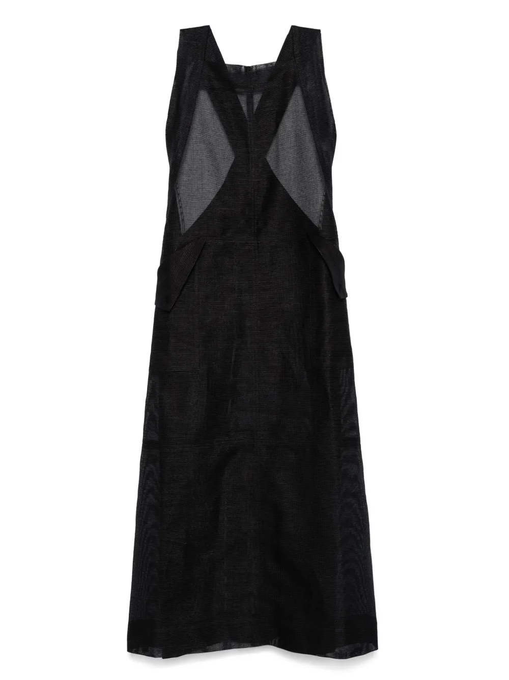 

Платье миди без рукавов Issey Miyake, черный