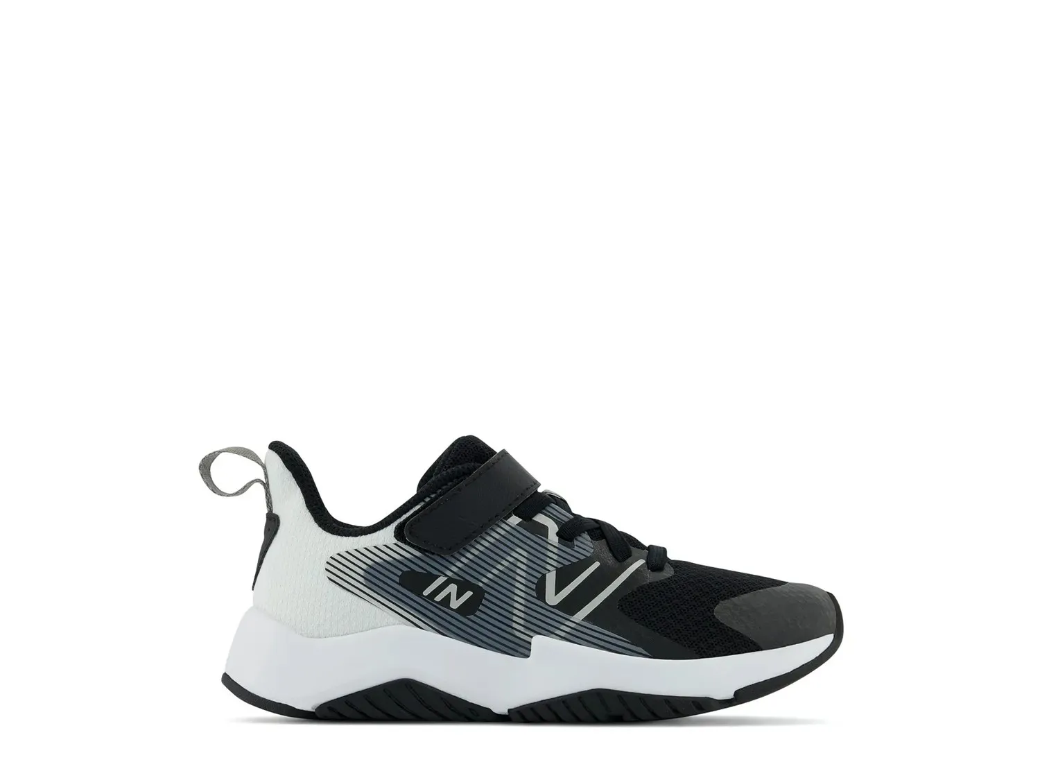 Кроссовки New Balance Rave Run v2 — детские, черные/белые — фото 3