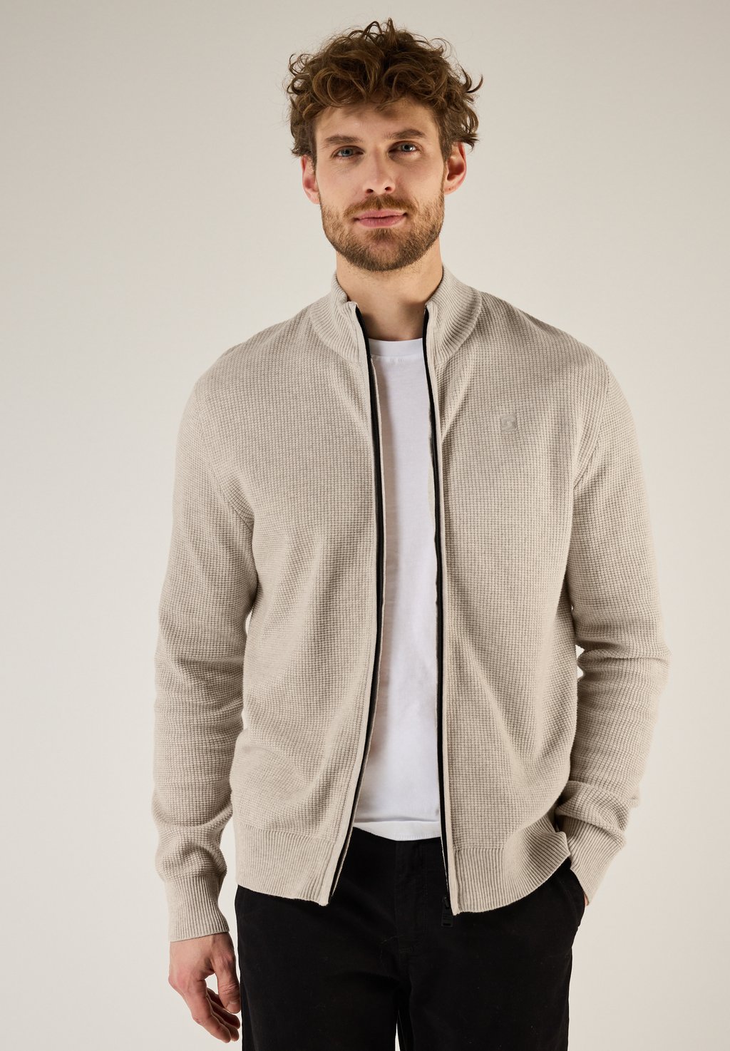 

Кардиган Street One MEN, бежевый