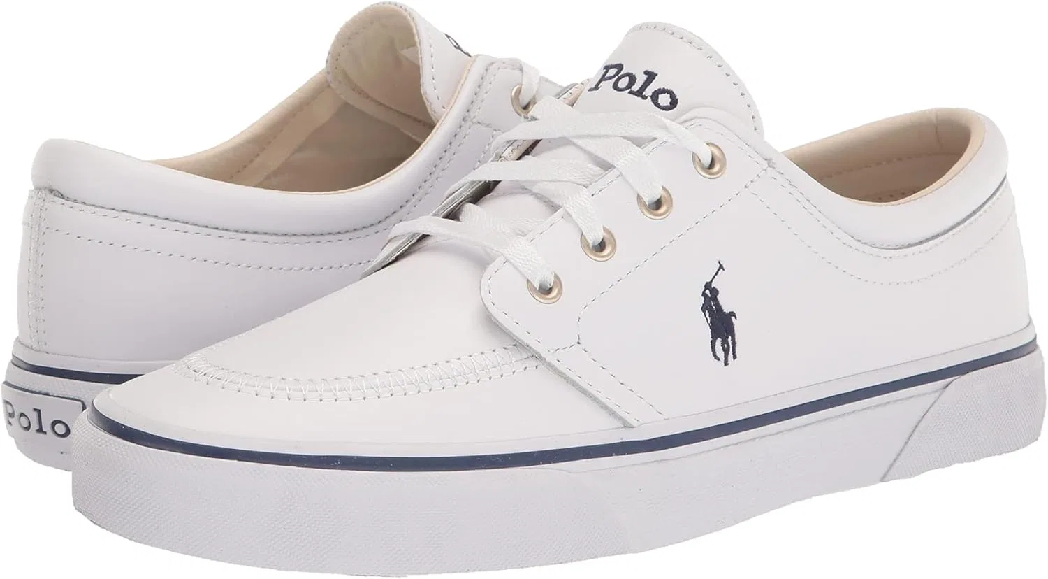 Мужские кроссовки Polo Ralph Lauren Faxon X, White Opulent Garden — фото 2