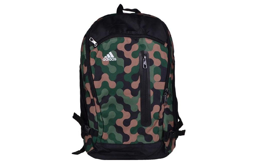 

Adidas Полиэстеровый рюкзак мужской зеленый и черный, Green & Black