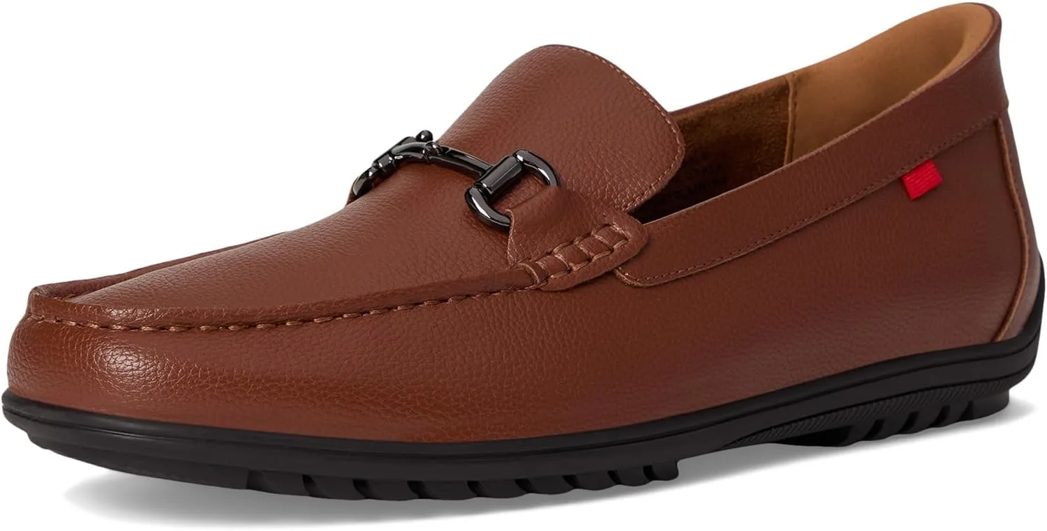 Мужские домашние лоферы Marc Joseph New York Elliot Road (с технологией Hands Free), коньячный