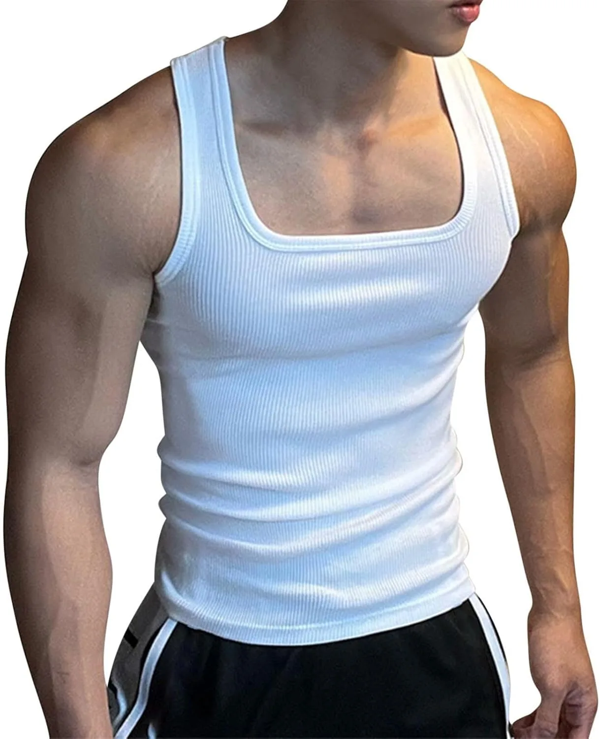 

Мужская майка Athletic-Fit Square Cut Slim Fit для тренировок Uillui