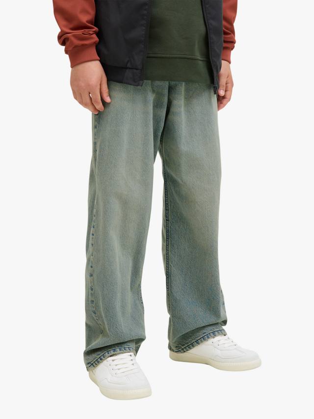 Детские джинсы Alex Baggy Jack & Jones, Blue Denim — фото 2