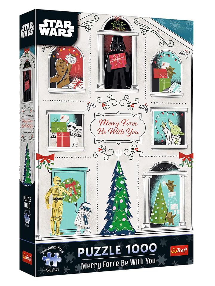 

Пазл из 1000 деталей "Звездные войны - Да пребудет с тобой сила" - для детей от 12 лет и старше