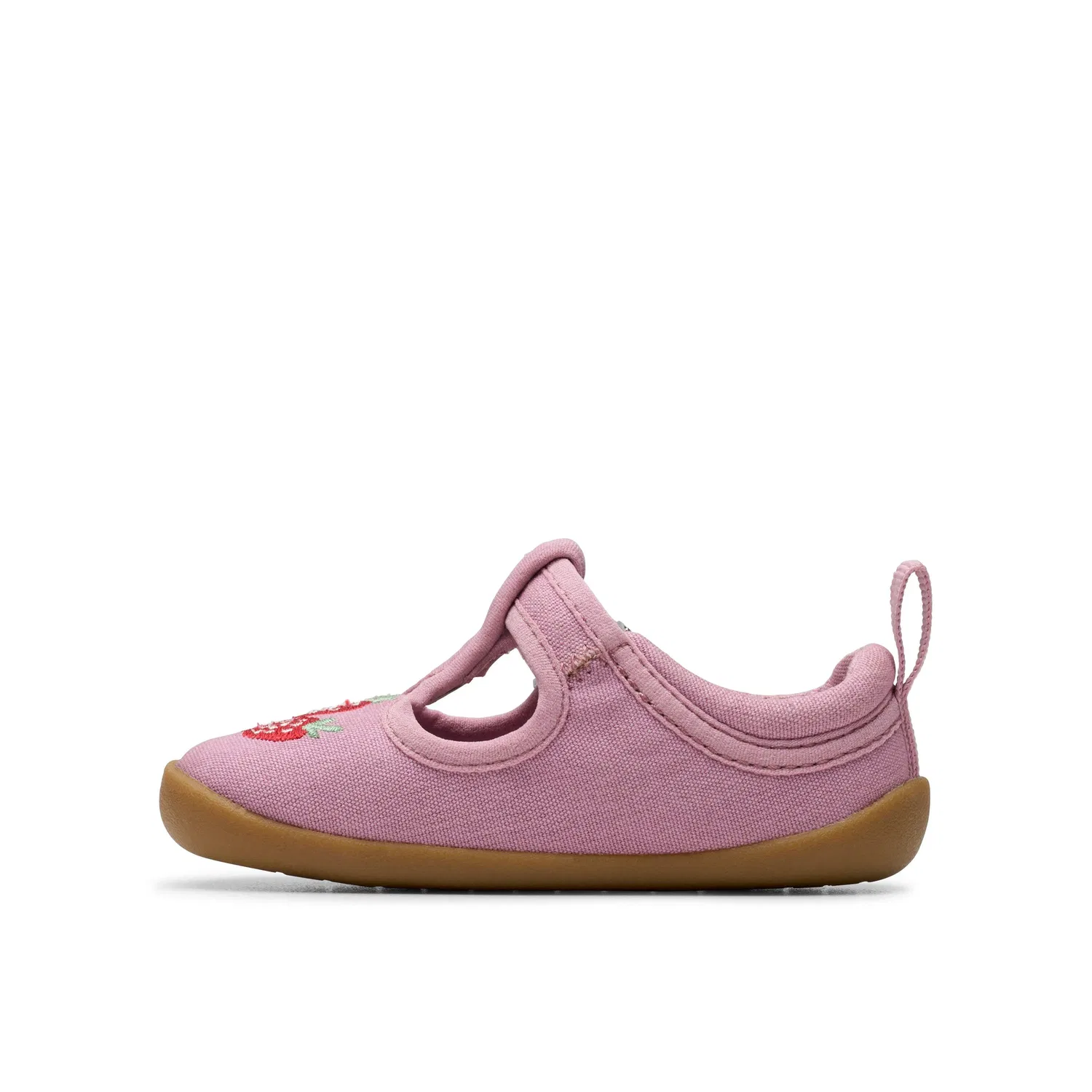 Детские туфли-лодочки Roamer Grow розовые Clarks, розовый — фото 2