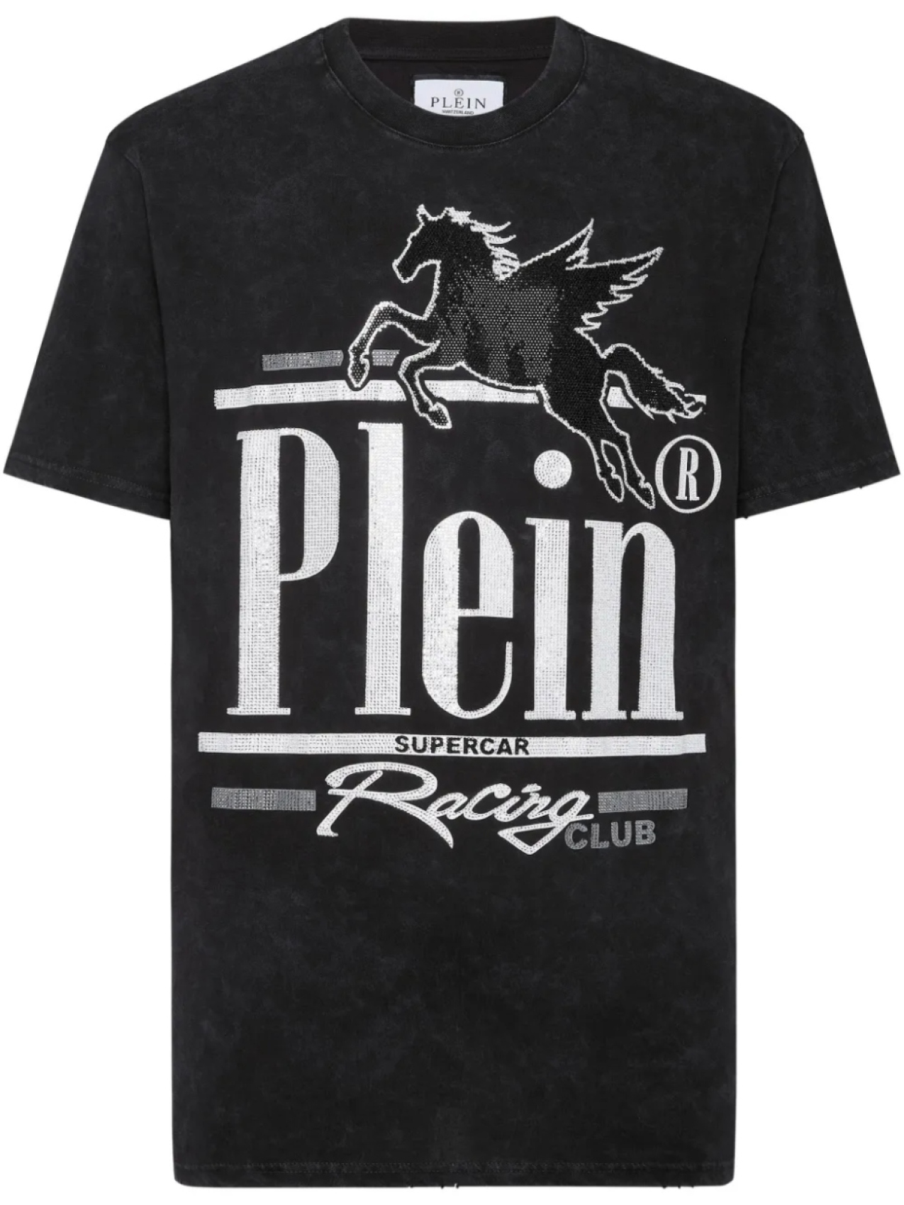 

Philipp Plein футболка Racing Club, черный
