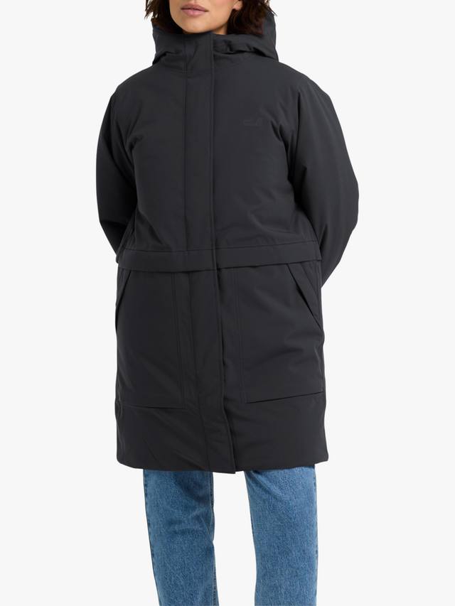 

зимняя водонепроницаемая куртка wintertide Jack Wolfskin, Black