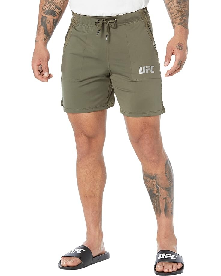 

Шорты UFC 7" Without Brief, оливковый