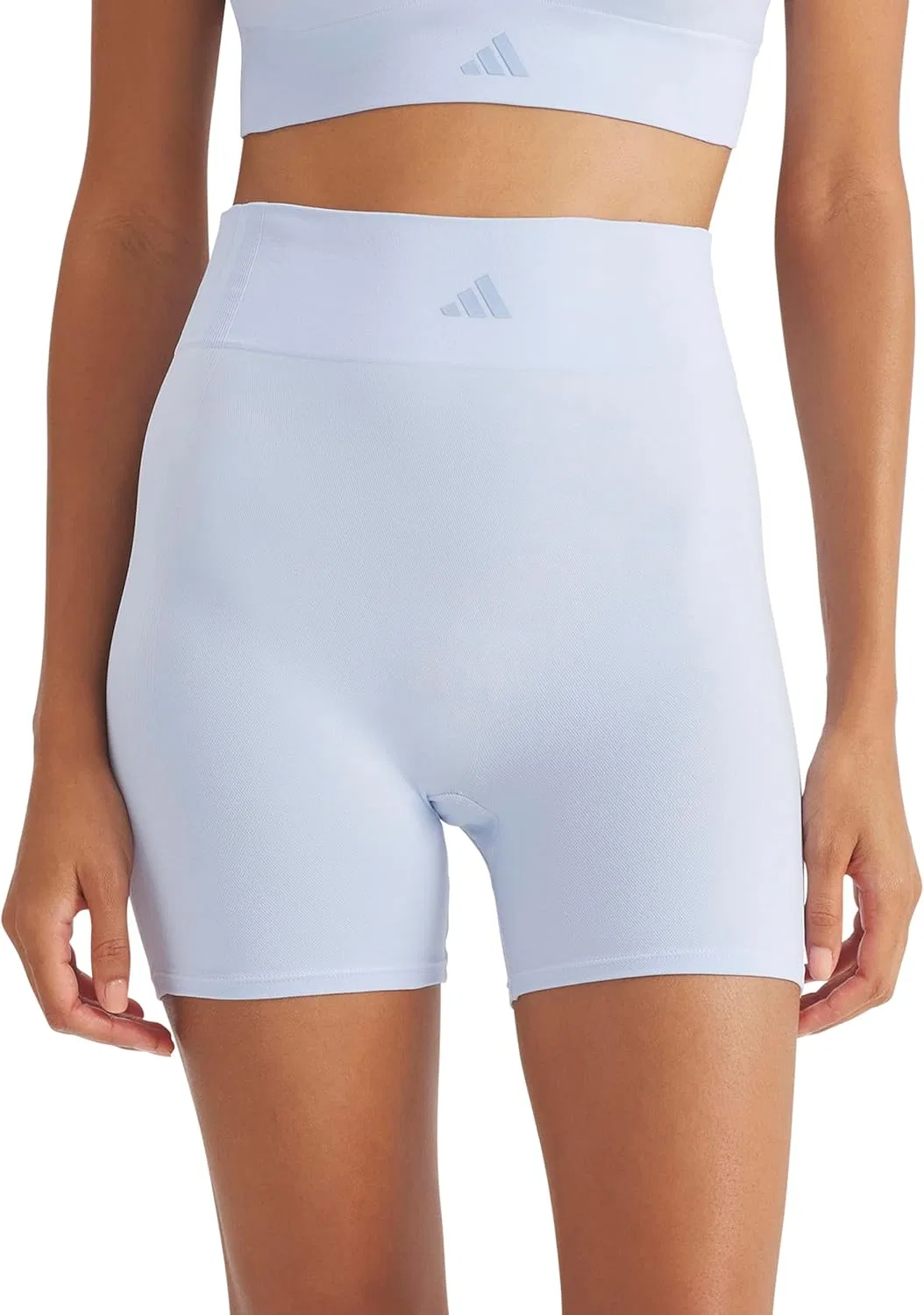 Шорты Active Seamless Micro Stretch, adidas, Glow Blue