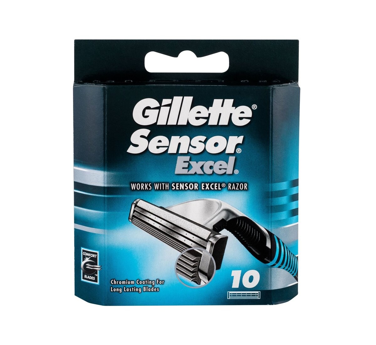 

Gillette, Excel Sensor, бритвенные лезвия, 10 шт