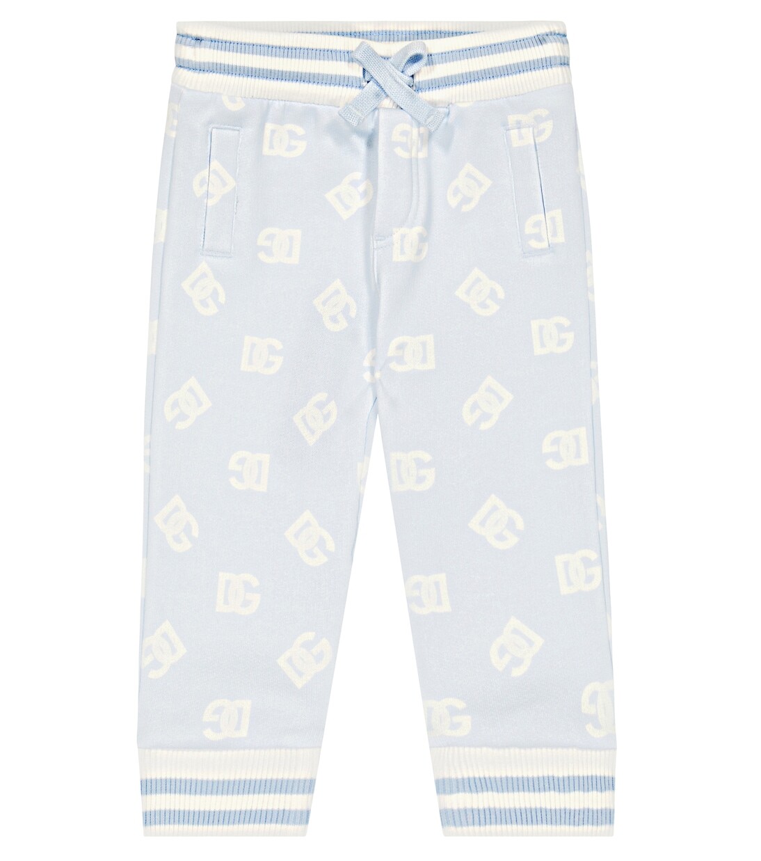 

Хлопковые спортивные штаны baby dg Dolce&Gabbana Kids, мультиколор