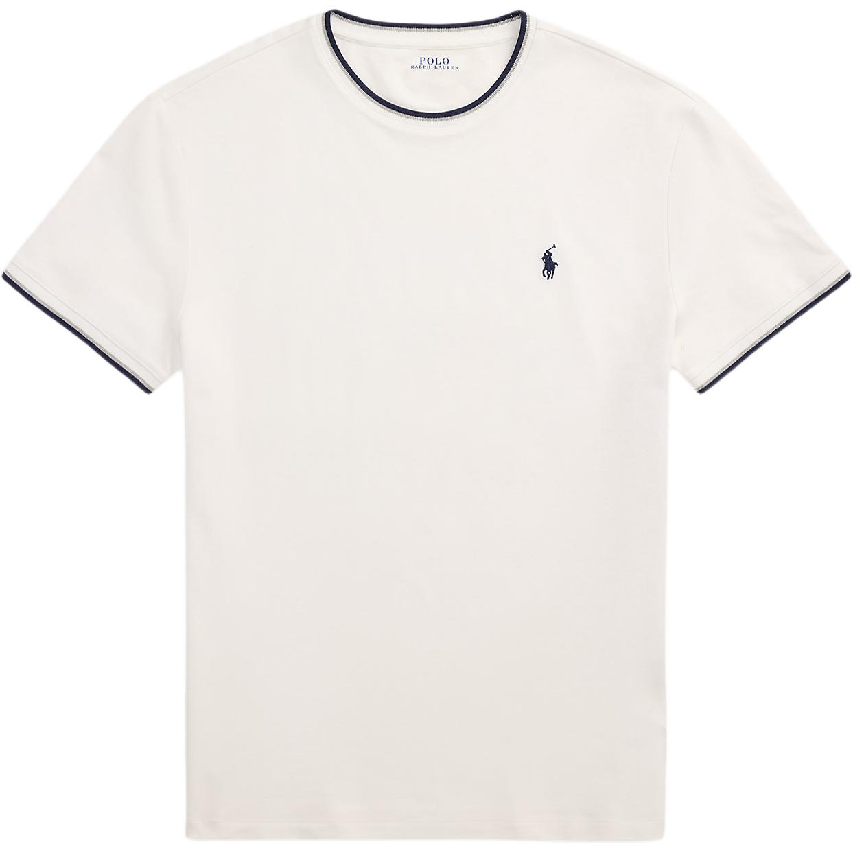 Футболка из стрейч-хлопка Polo Ralph Lauren, белый — фото 3