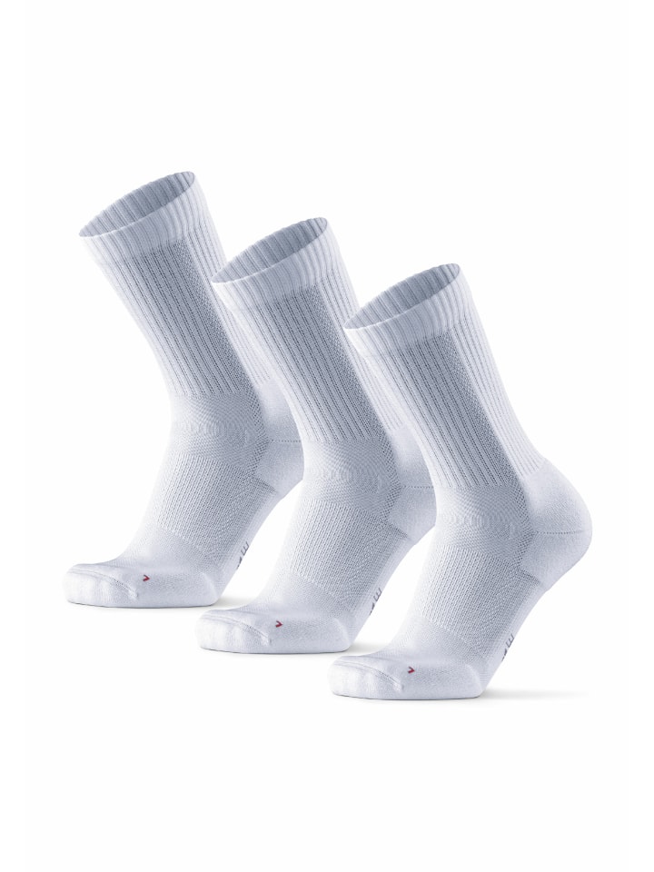 

DANISH ENDURANCE Беговые носки Long Distance Crew белого цвета