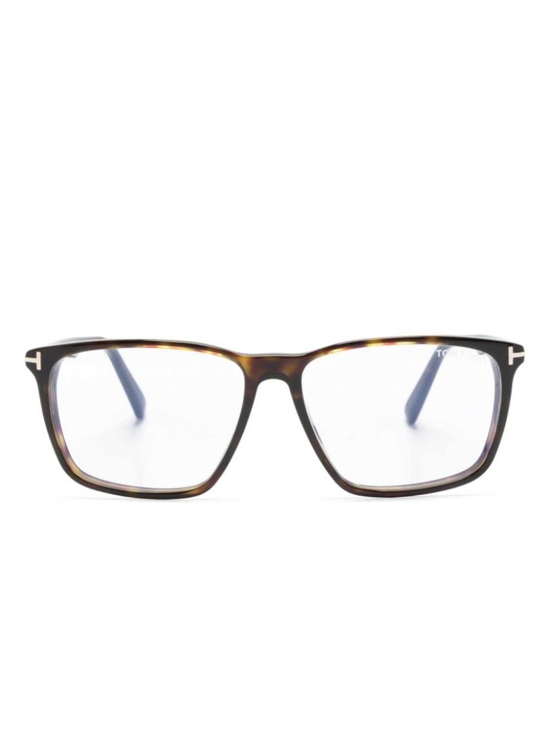

TOM FORD Eyewear очки в квадратной оправе, коричневый
