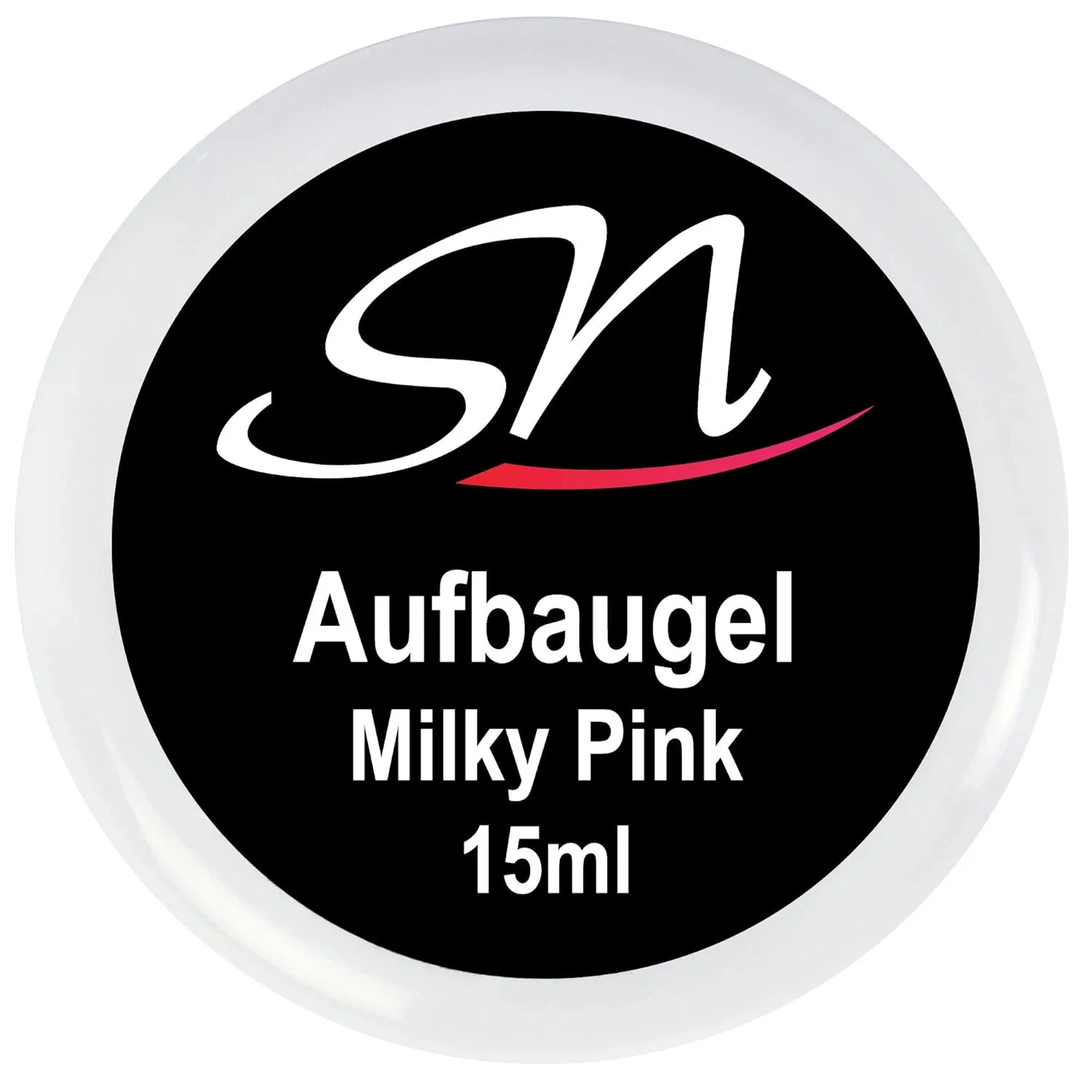 Гель для наращивания ногтей SN Builder Gel Milky Pink Rose 15 мл Sn Nageldesign