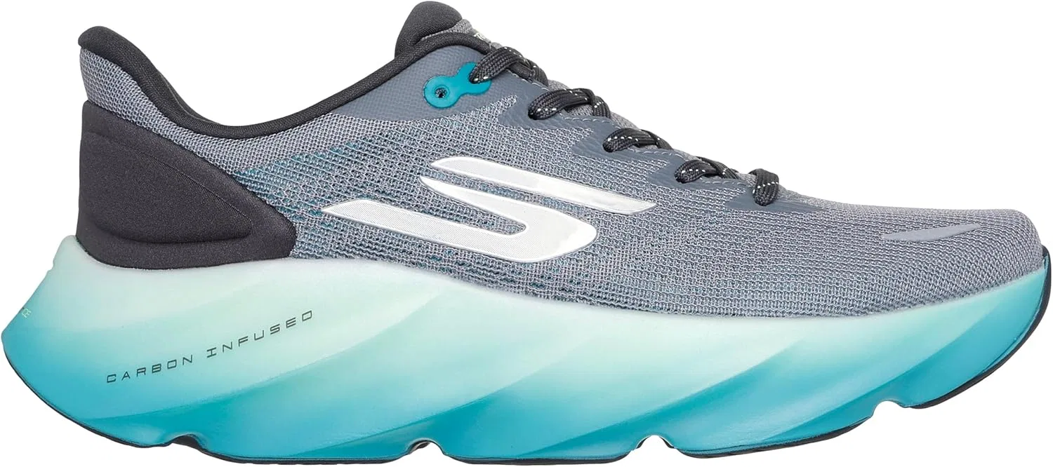 Мужские кроссовки Skechers Go Run Max Road 7 Performance:, Grey / Blue — фото 4