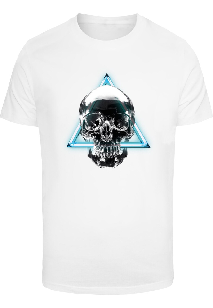 

Рубашка Mister Tee Neon Skull, белый