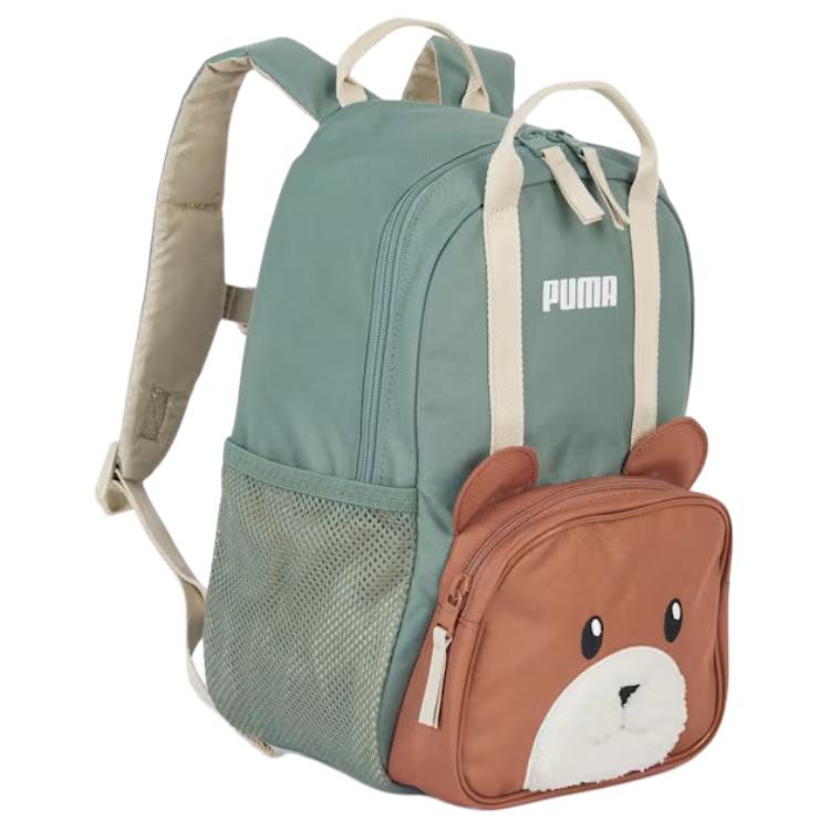 

Полиэстеровый рюкзак обычный детский зелёный и коричневый PUMA