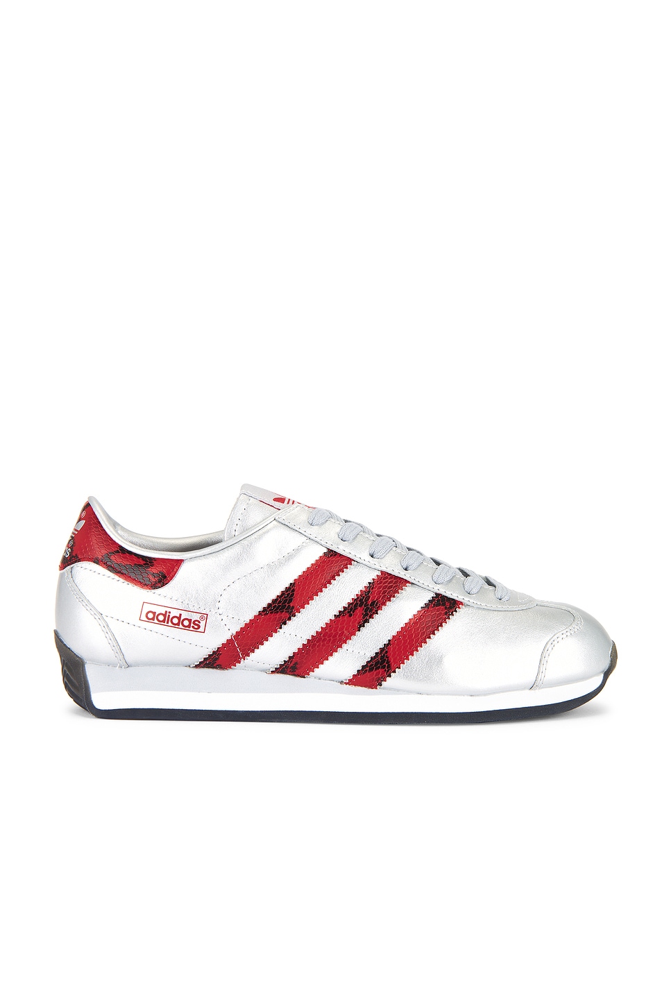 

Кроссовки Country Japan Adidas Originals, Silver Metallic, Better Scarlet, & Black