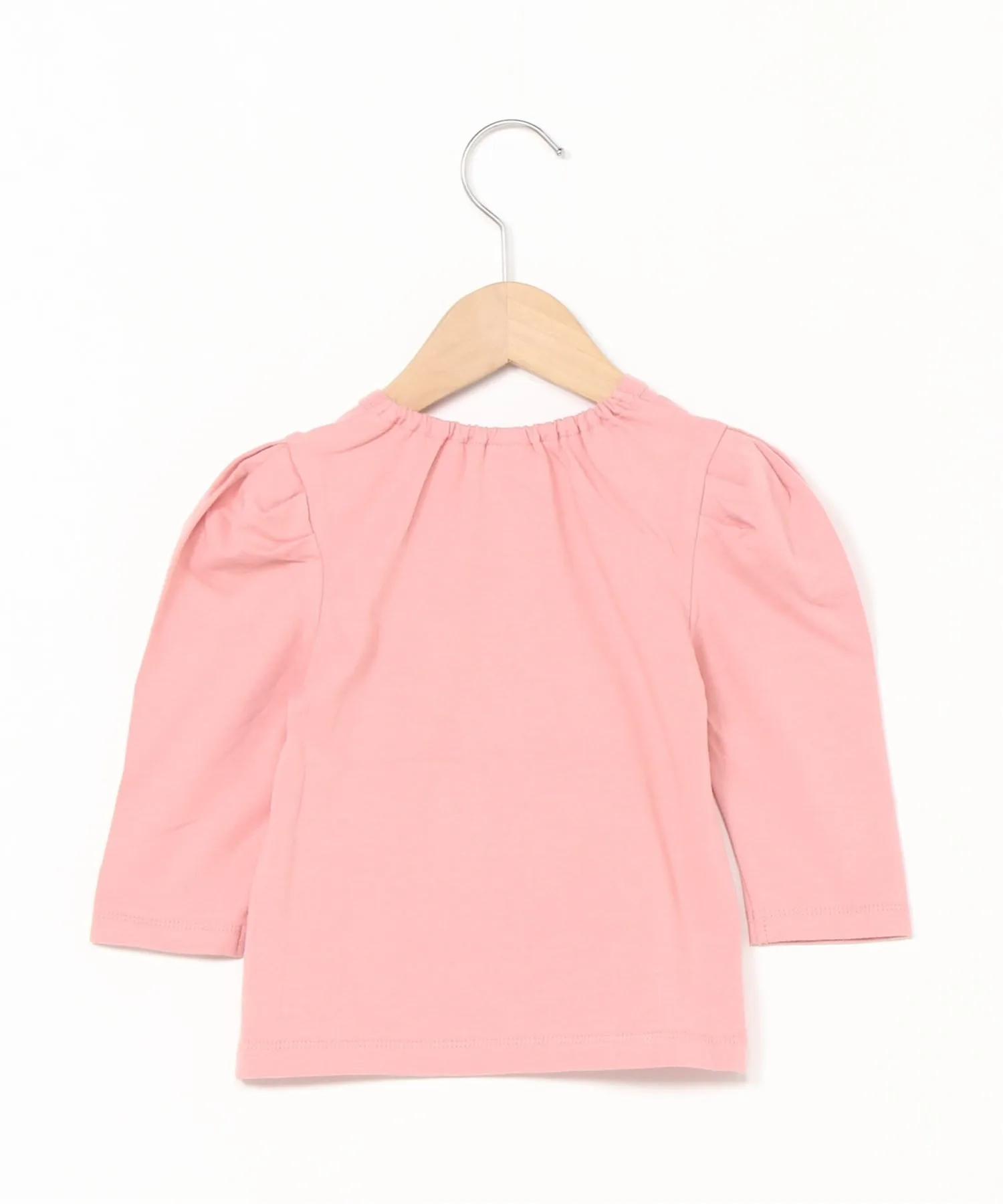 Футболка с длинным рукавом и аппликацией в виде пышных рукавов APKC/(K) Anpanman Kids Collection, pink — фото 3