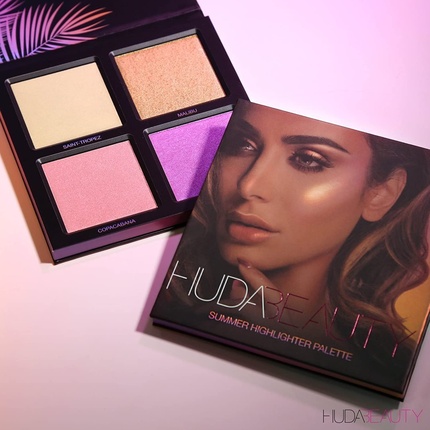 

Палитра хайлайтеров Summer Solstice 3D Huda Beauty