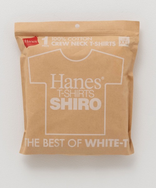 

Футболка с круглым вырезом HANES, белый